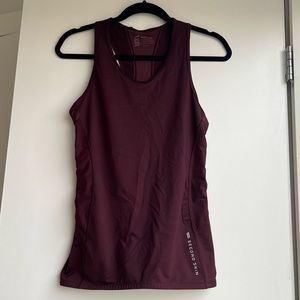 Second skin running tank top
